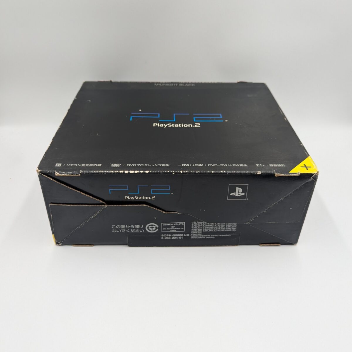 Boxed Refurbished PlayStation 2 Midnight Black (Region Modded)