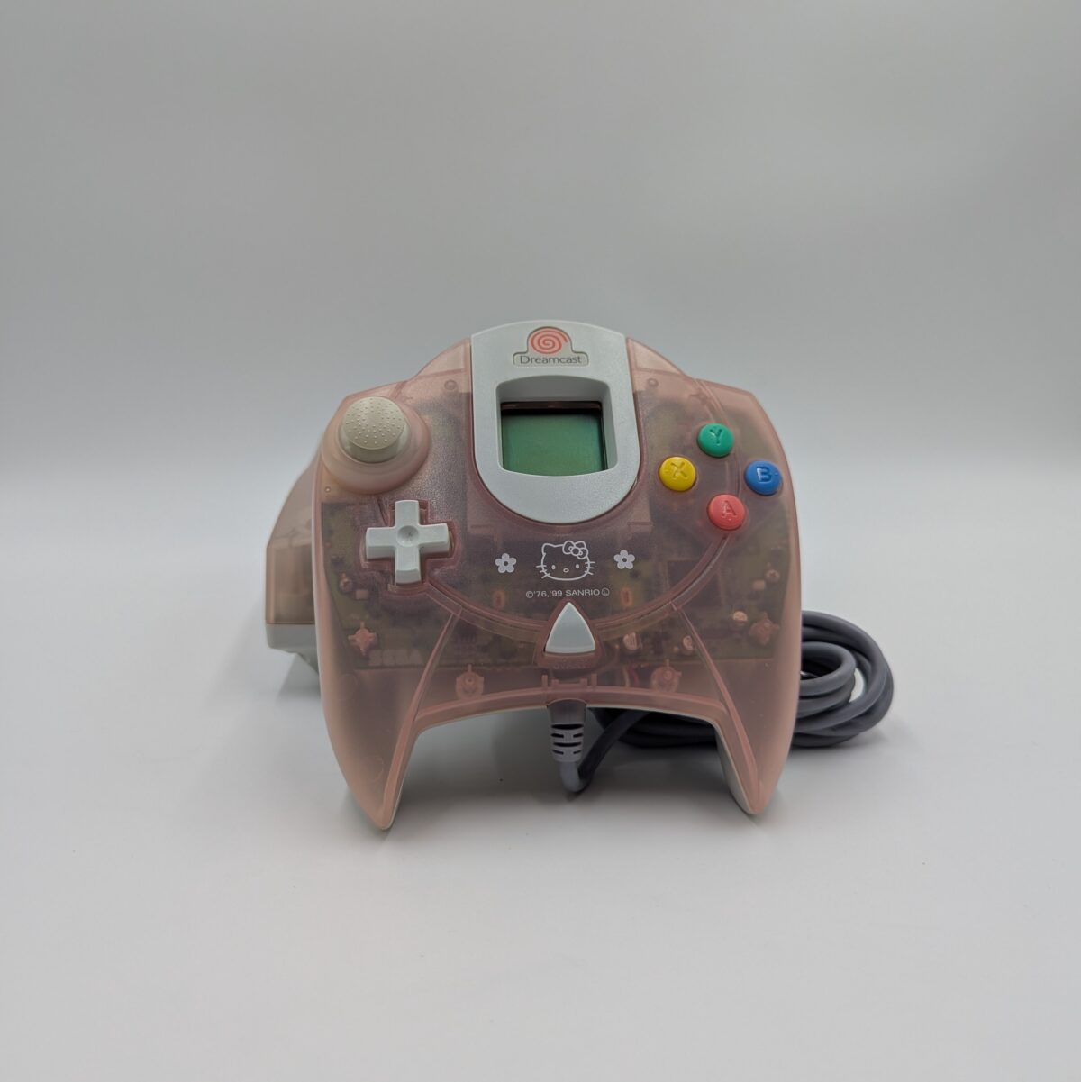 Refurbished Hello Kitty Clear Pink Dreamcast (VA1) Bundle - GDEMU 5.20v, 128GB