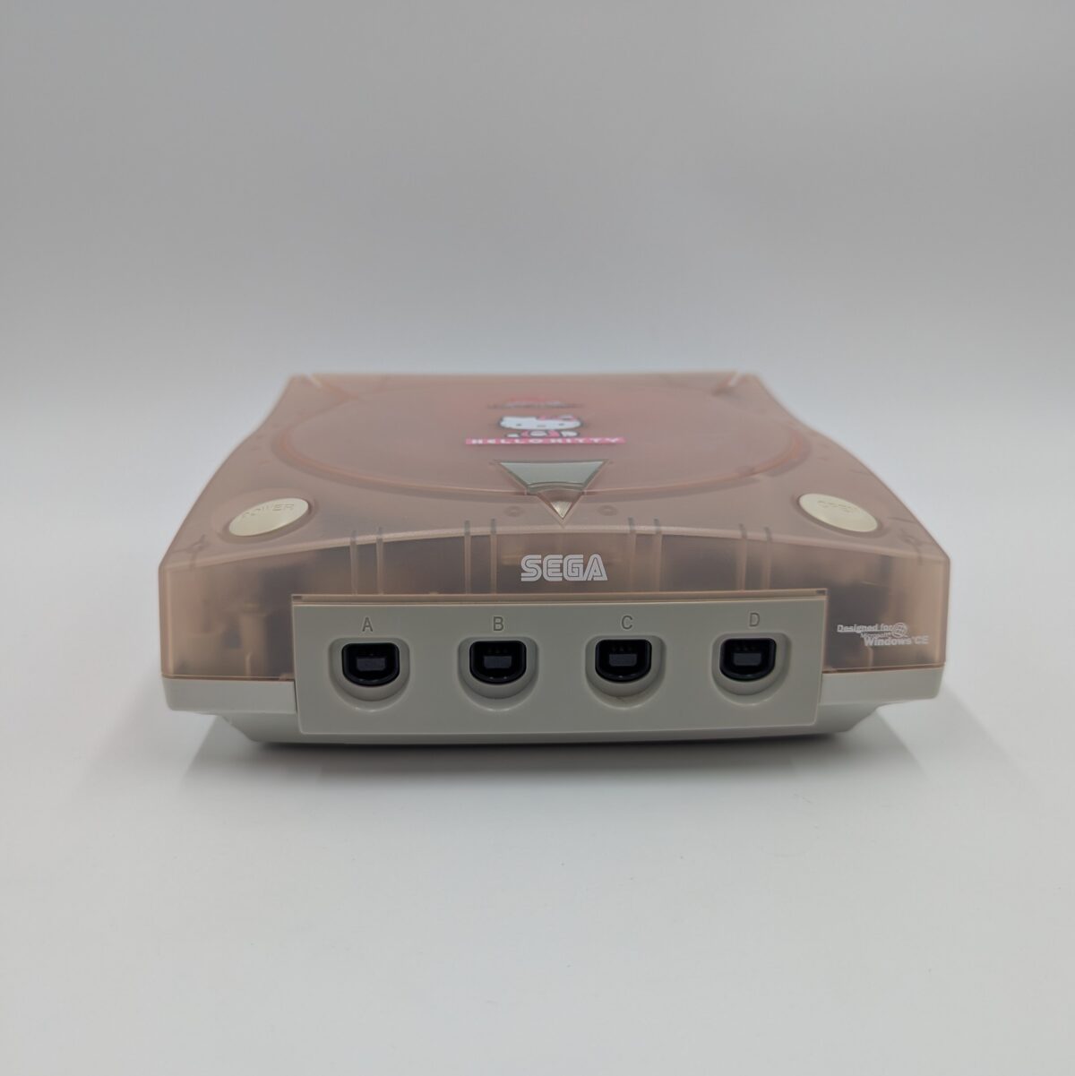 Refurbished Hello Kitty Clear Pink Dreamcast (VA1) Bundle - GDEMU 5.20v, 128GB