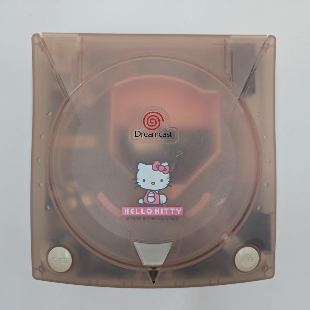 Refurbished Hello Kitty Clear Pink Dreamcast (VA1) Bundle - GDEMU 5.20v, 128GB