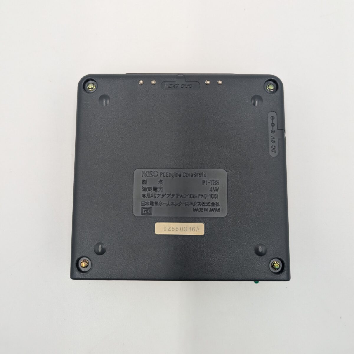 Refurbished PC Engine CoreGrafx Console