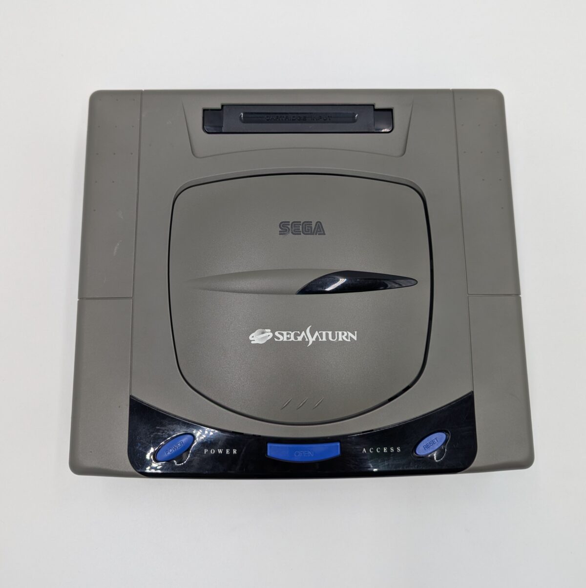 Refurbished Sega Saturn Japan Gray Console (Recapped Main Board & Power Supply)