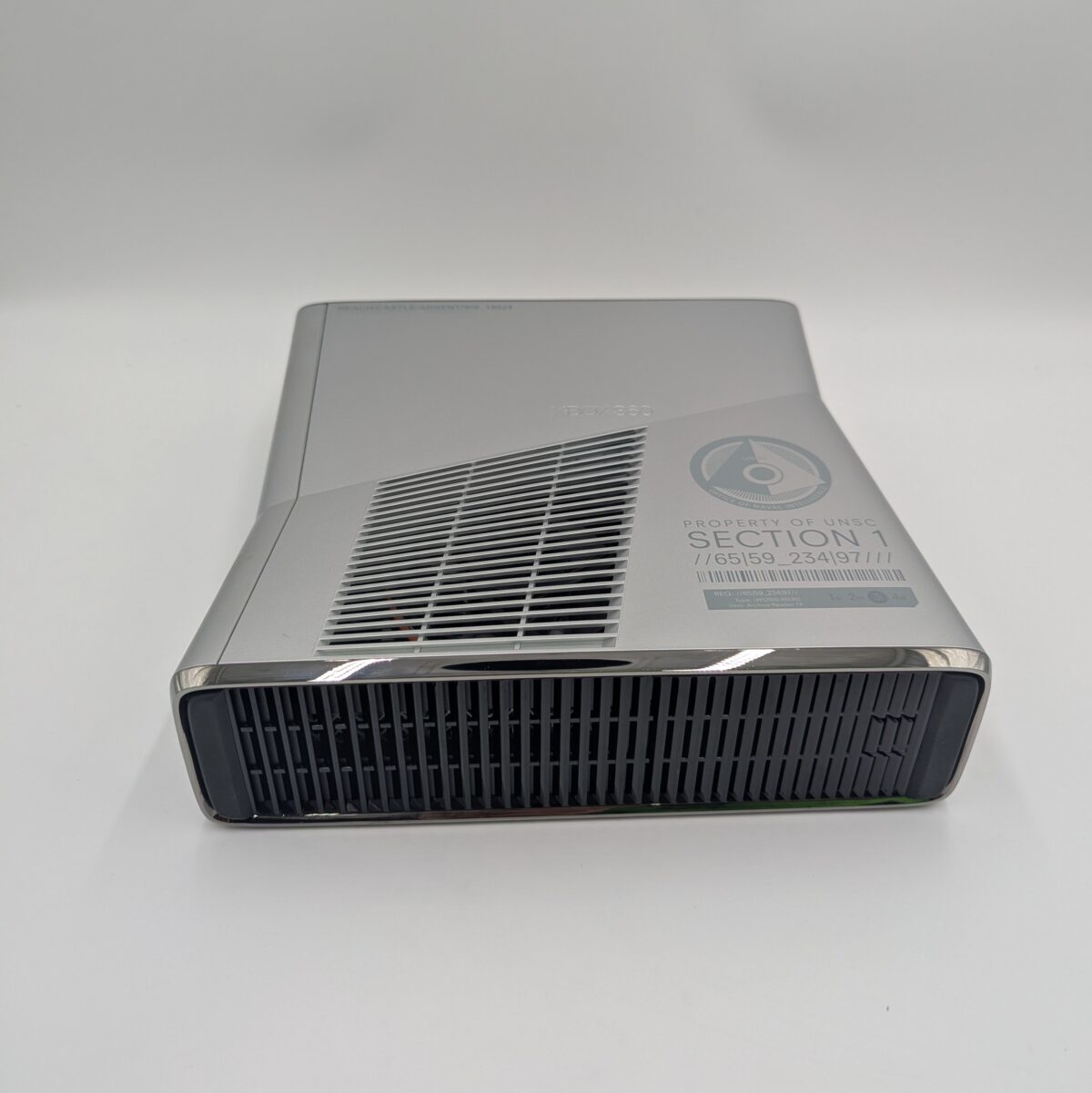 Refurbished Xbox 360 Slim Halo Reach Edition (RGH Modded, Trinity, 250GB HDD, Purple LEDs)