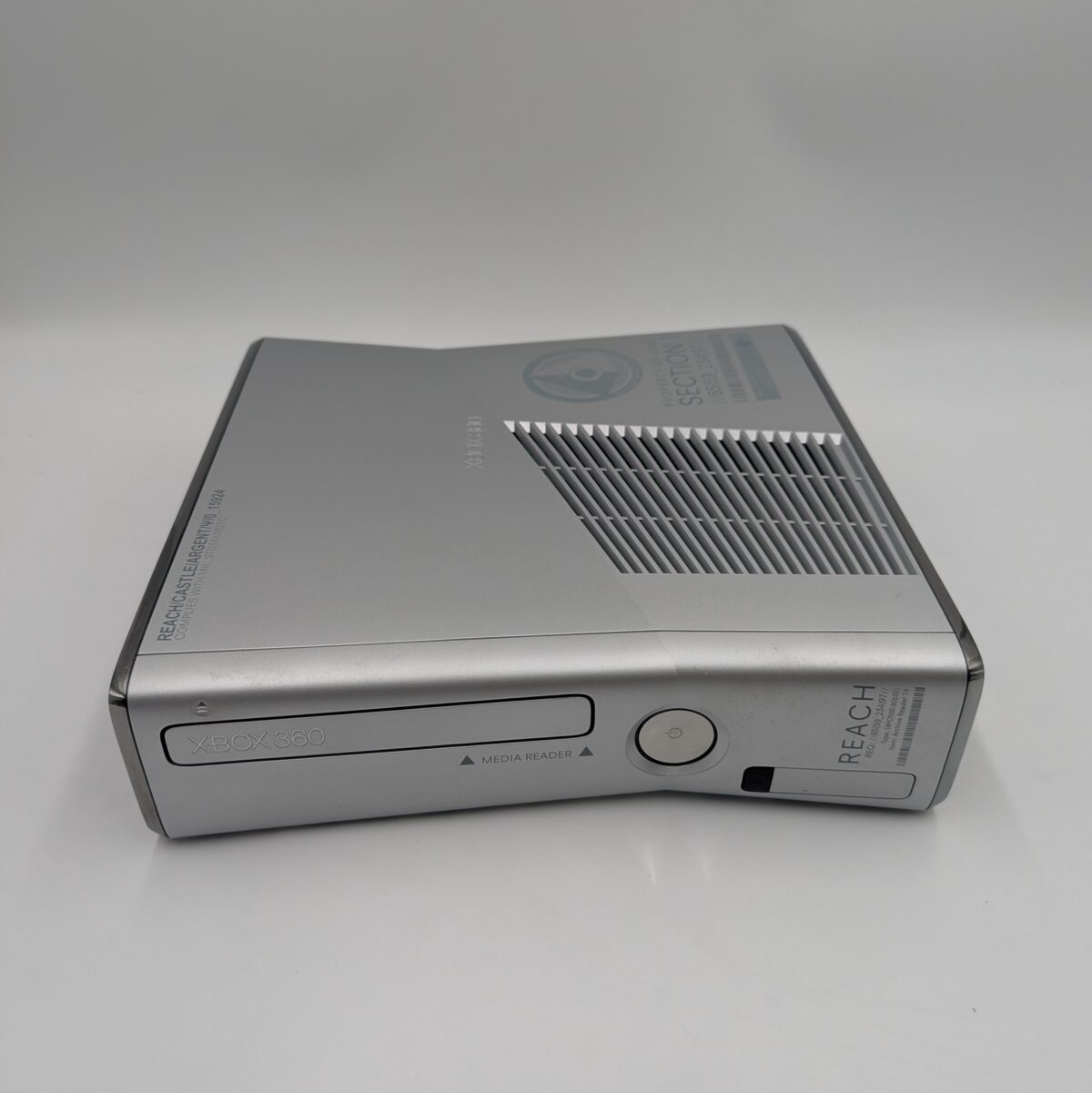 Refurbished Xbox 360 Slim Halo Reach Edition (RGH Modded, Trinity, 250GB HDD, Purple LEDs)