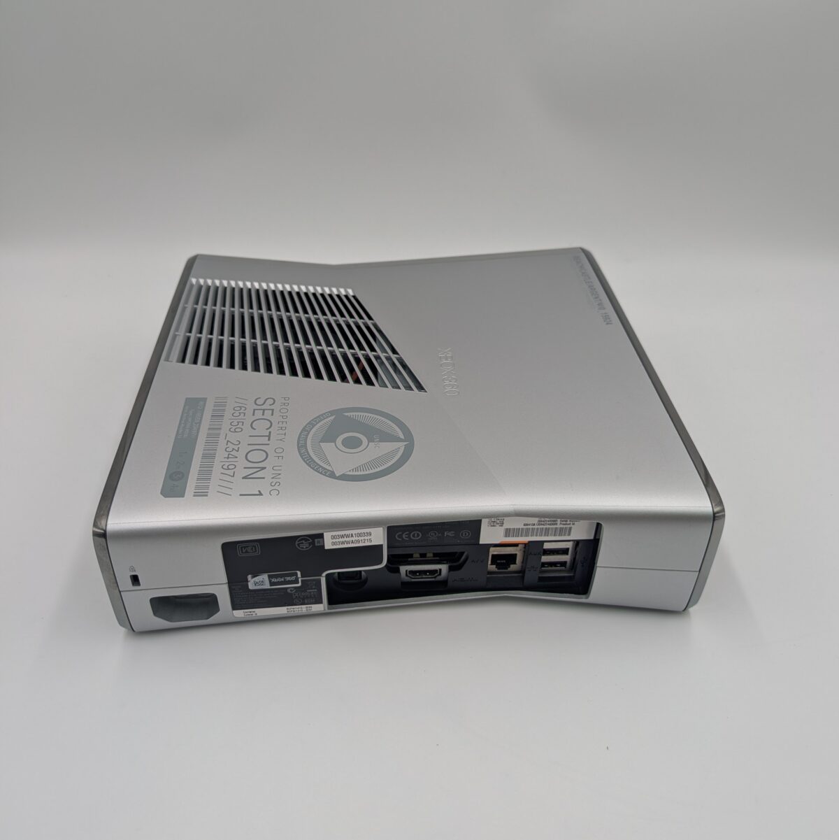 Refurbished Xbox 360 Slim Halo Reach Edition (RGH Modded, Trinity, 250GB HDD, Purple LEDs)