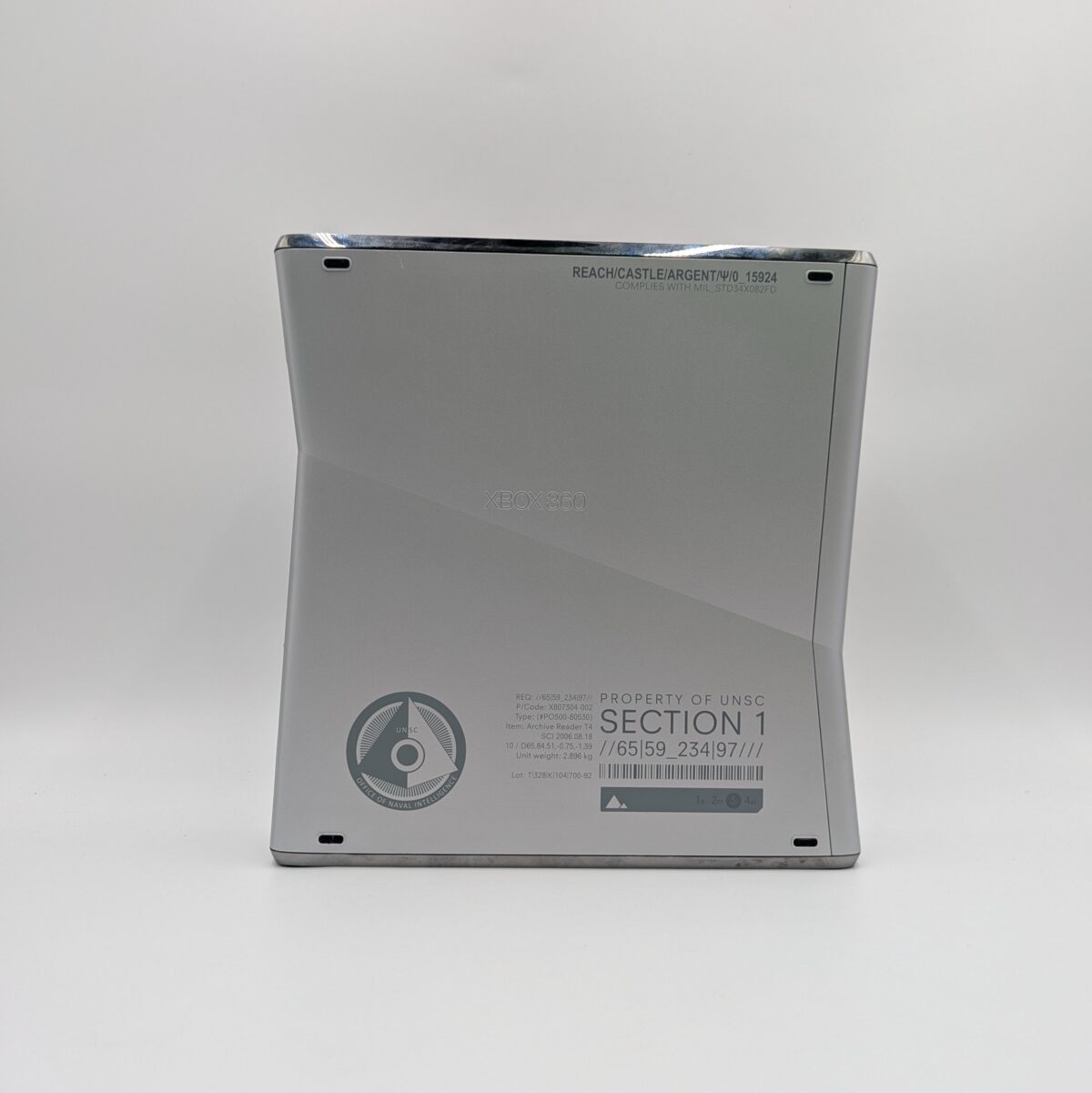 Refurbished Xbox 360 Slim Halo Reach Edition (RGH Modded, Trinity, 250GB HDD, Purple LEDs)