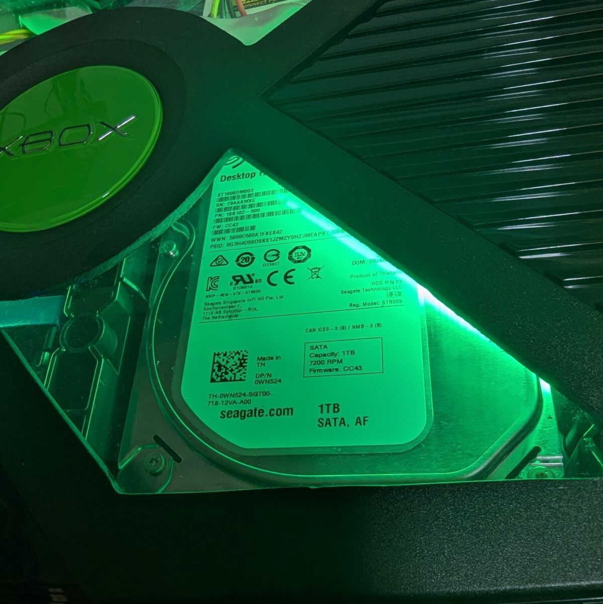 Modded Original Xbox 1TB, Cerbios, Aladdin Modchip
