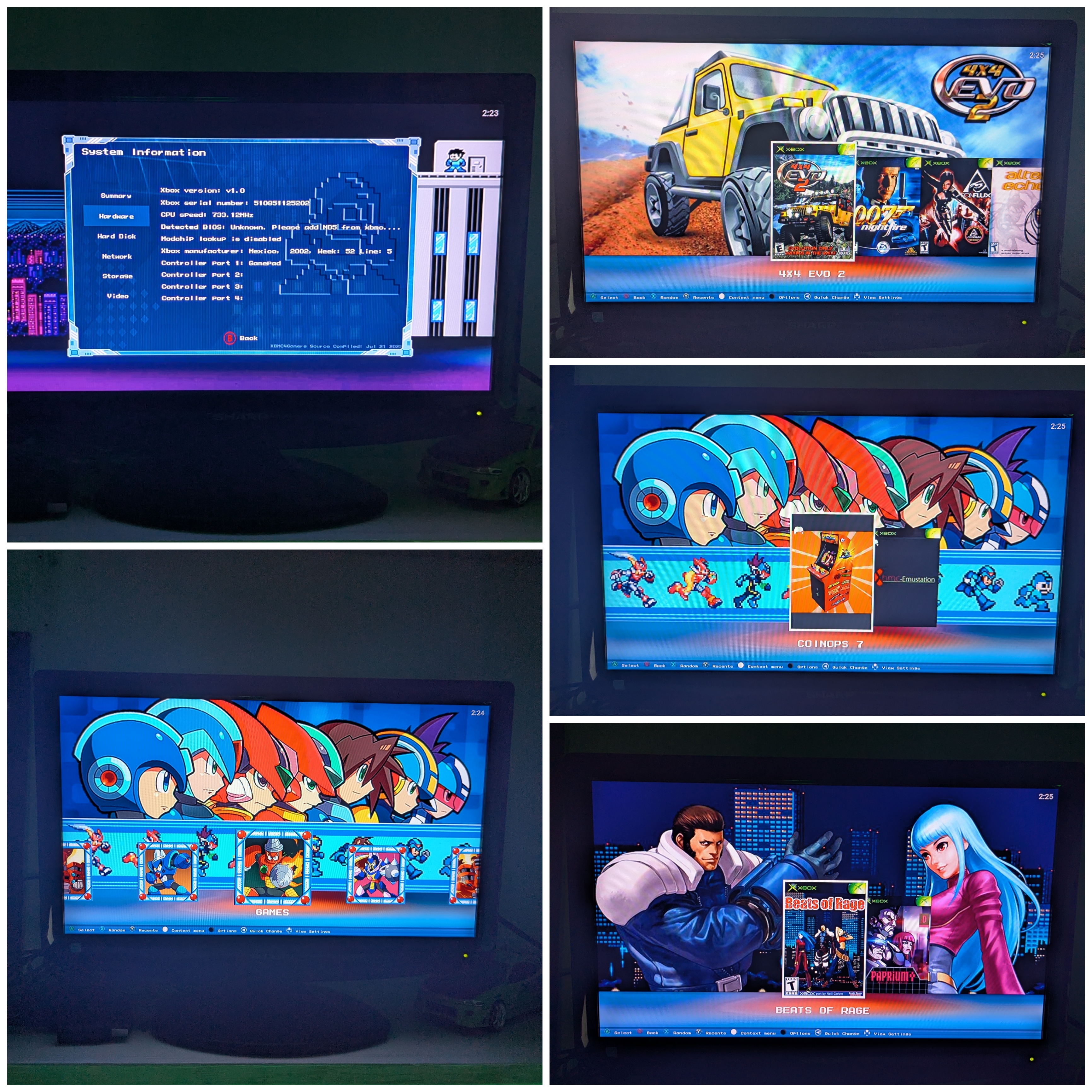 Modded Original Xbox 1TB, Cerbios, Aladdin Modchip