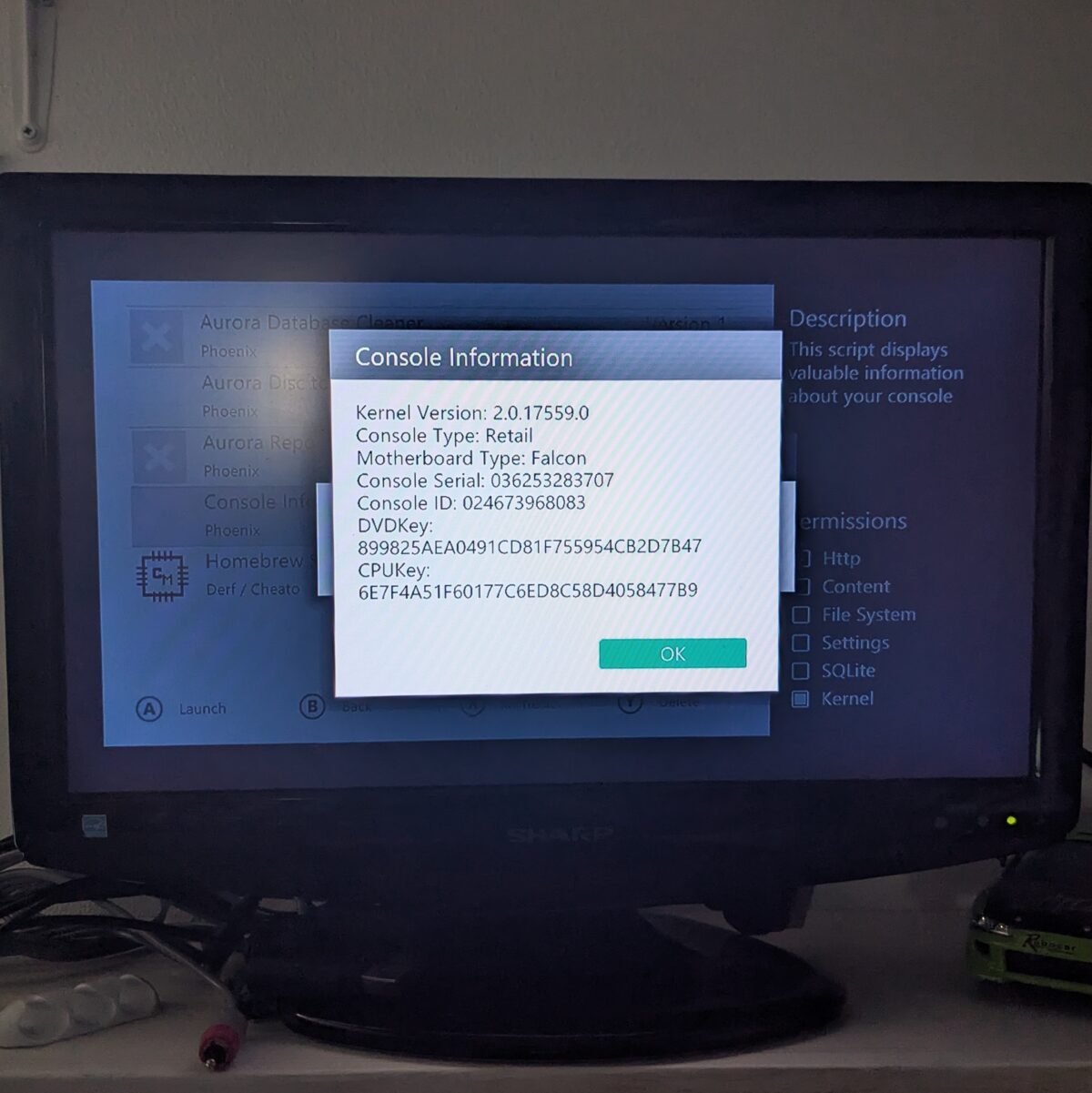 Refurbished Modded White Xbox 360 Phat 160GB, Falcon, RGH 1.2