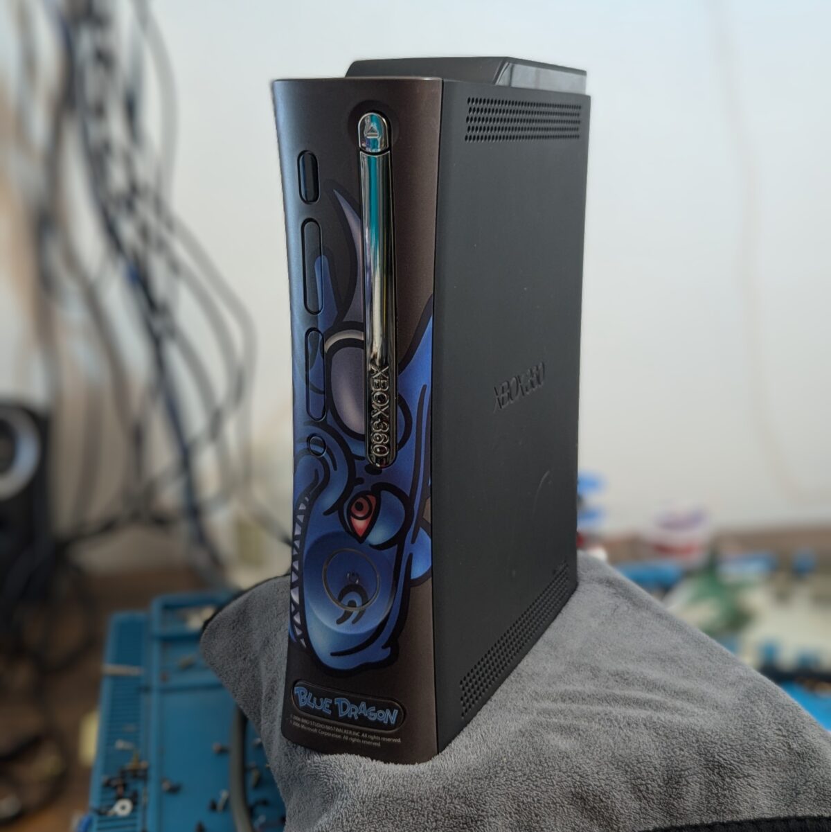 Refurbished RGH 1.2 Modded Xbox 360 Phat, Blue Dragon Edition