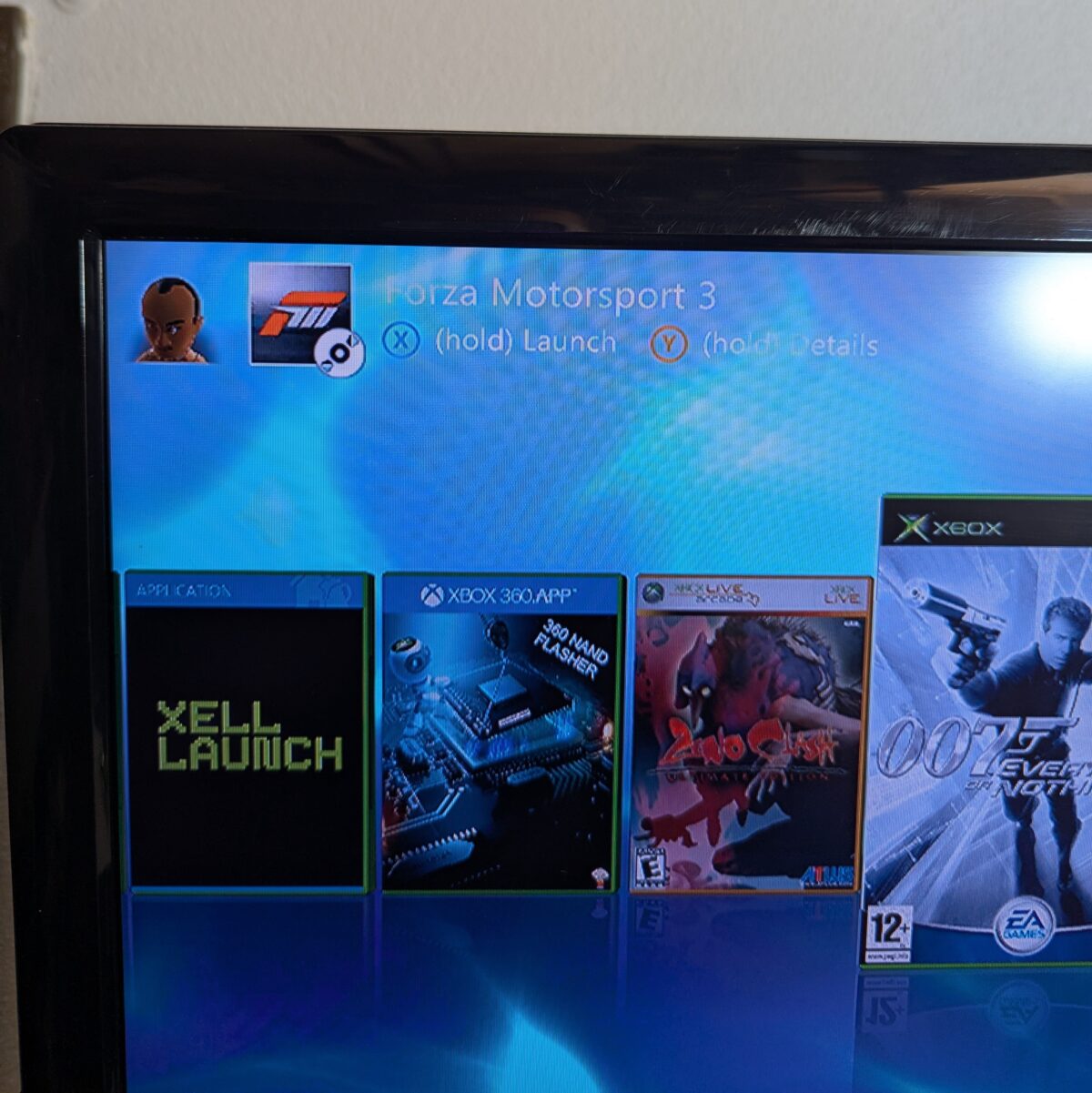 Refurbished RGH 1.2 Modded Xbox 360 Phat, Blue Dragon Edition