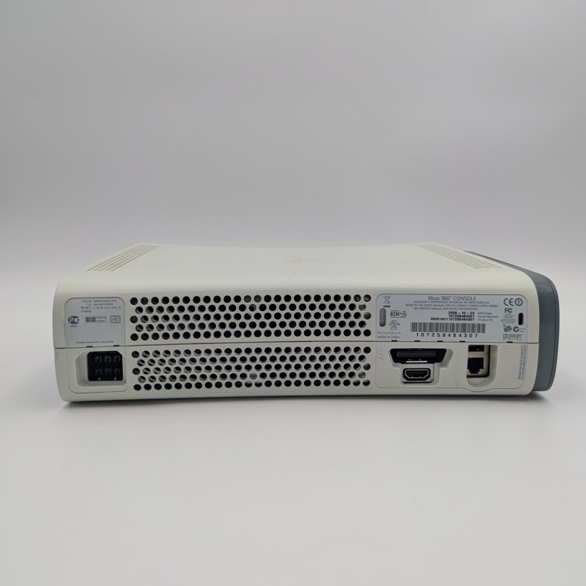 Refurbished White Xbox 360 Phat 60GB, Jasper, Blades Dashboard [As-Is]