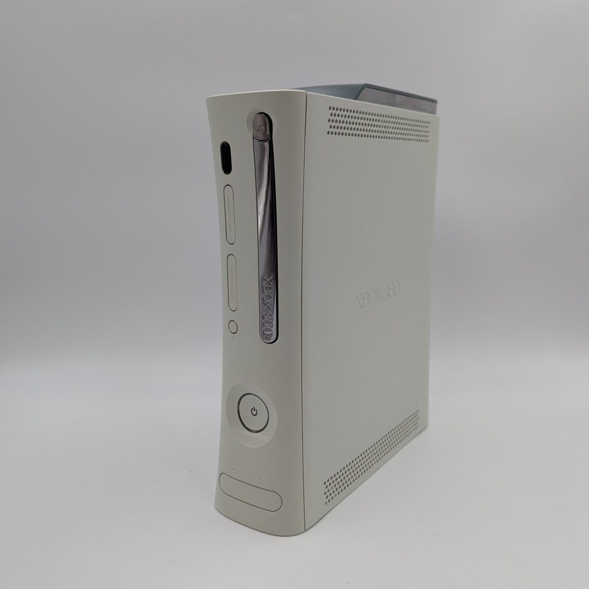 Refurbished White Xbox 360 Phat with ABadAvatar, Falcon, 120GB, Gold LEDs
