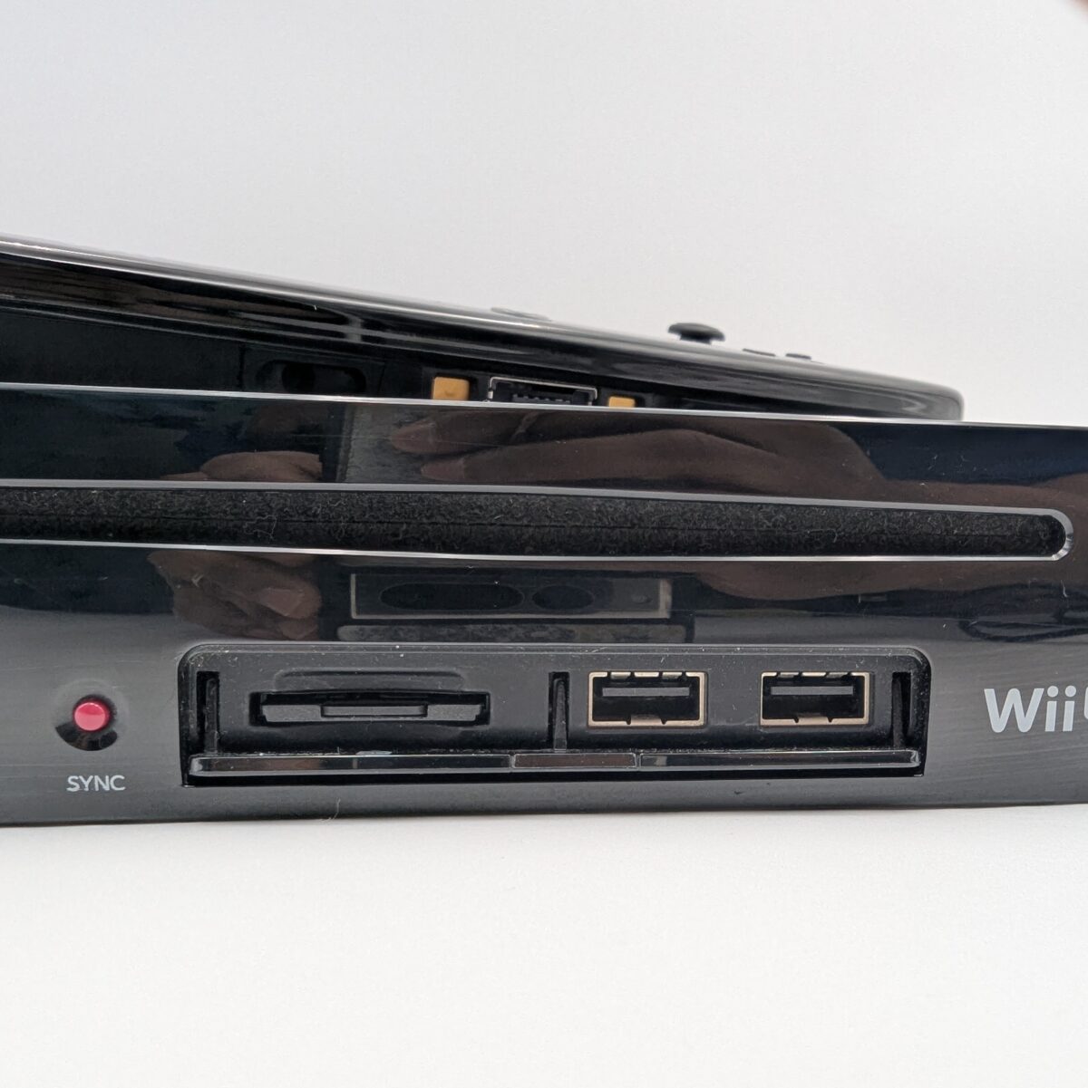 Homebrewed Japanese Wii U Black 32GB Console - Aroma, USB-C GamePad