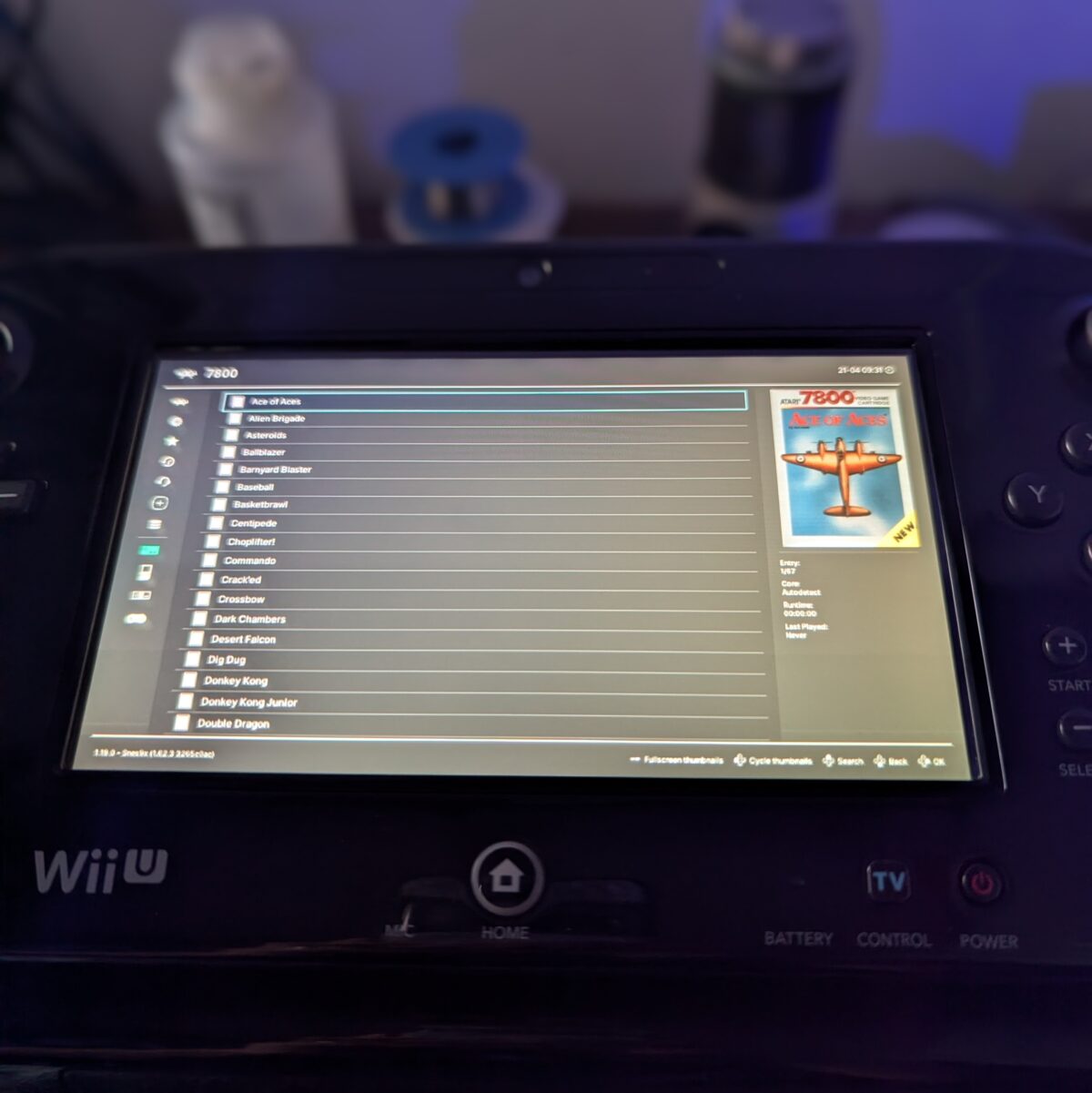 Homebrewed Japanese Wii U Black 32GB Console - Aroma, USB-C GamePad