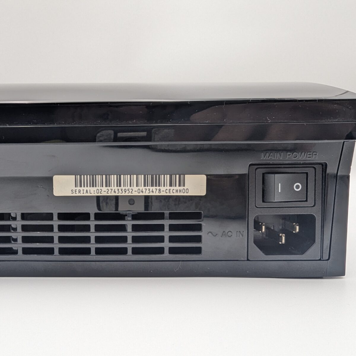 Refurbished Jailbroken Black PlayStation 3 (PS3) Phat Console, CECHH00, As-Is