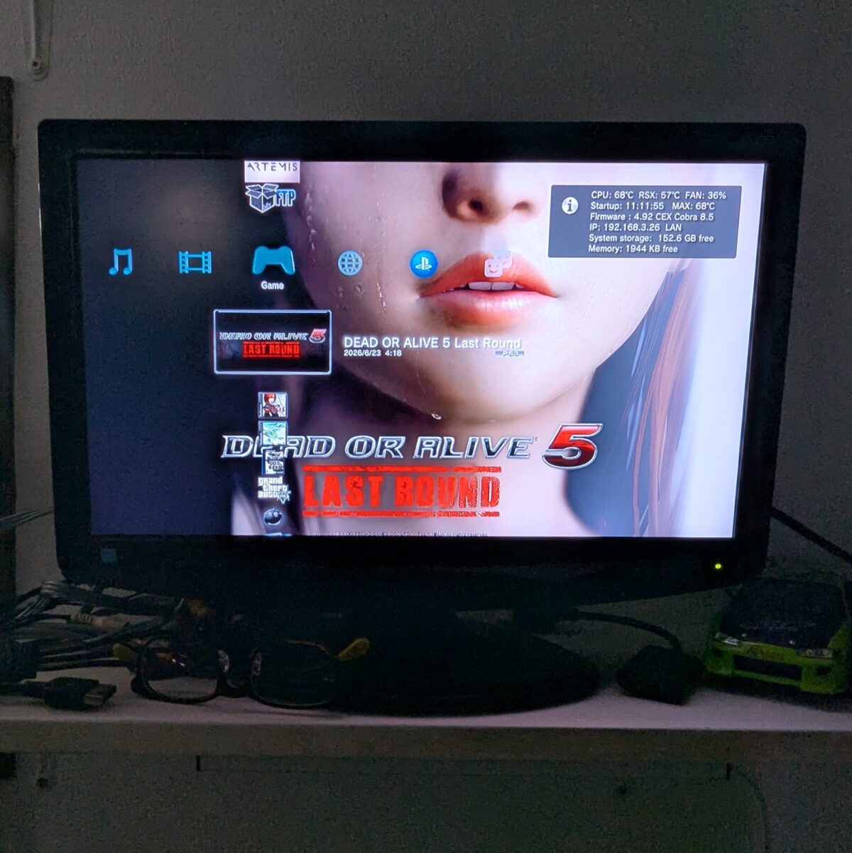 Refurbished White PlayStation 3 Fat CECHH00 CFW, 250GB HDD