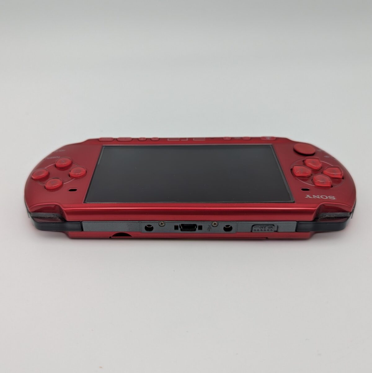 CIB Modded Sony PSP 3000 Radiant Red, 32GB, 6.61 ARK-5 CFW, Plug and Play