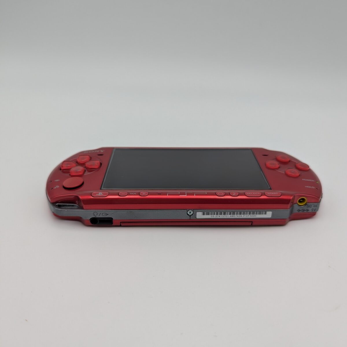 CIB Modded Sony PSP 3000 Radiant Red, 32GB, 6.61 ARK-5 CFW, Plug and Play