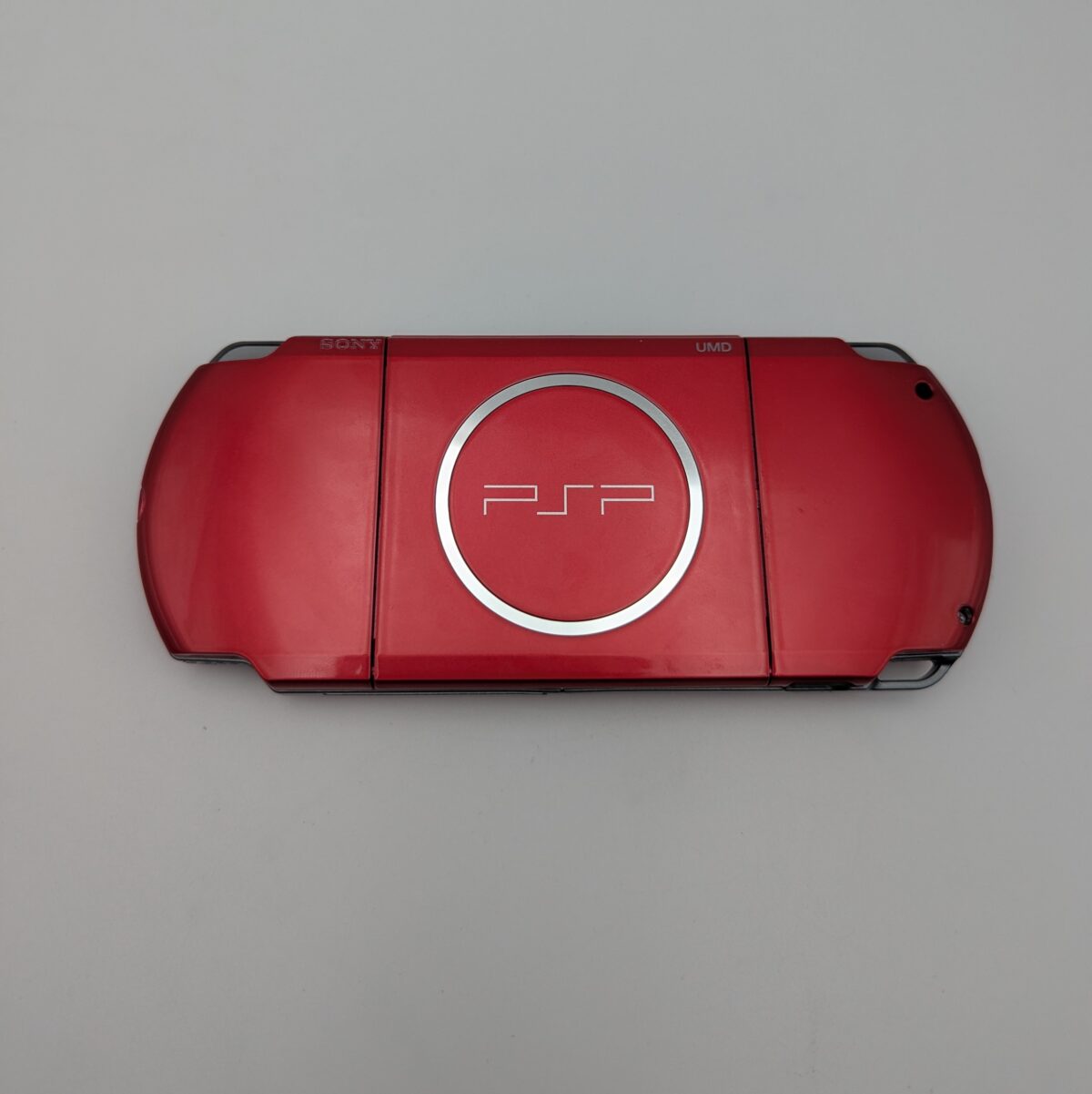 CIB Modded Sony PSP 3000 Radiant Red, 32GB, 6.61 ARK-5 CFW, Plug and Play