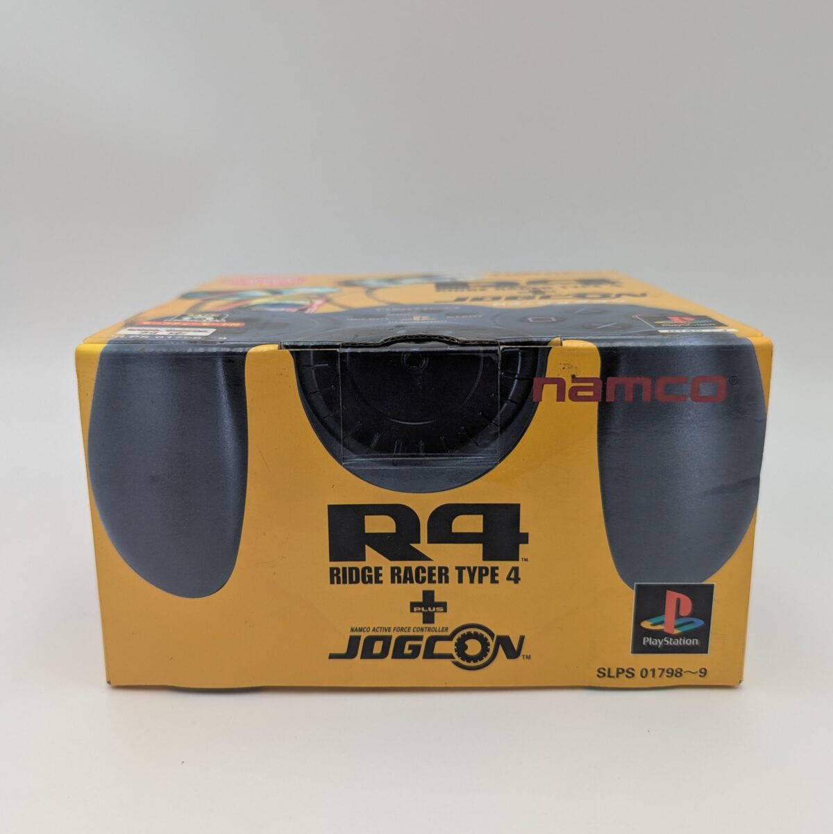 CIB R4: Ridge Racer Type 4 + Jogcon Controller