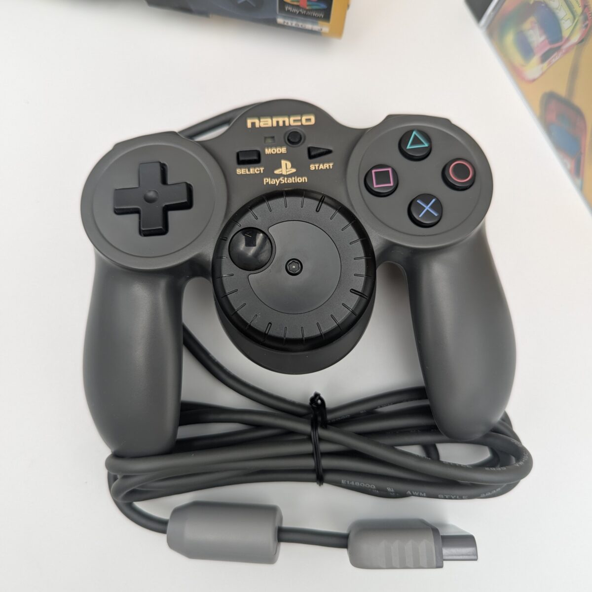 CIB R4: Ridge Racer Type 4 + Jogcon Controller