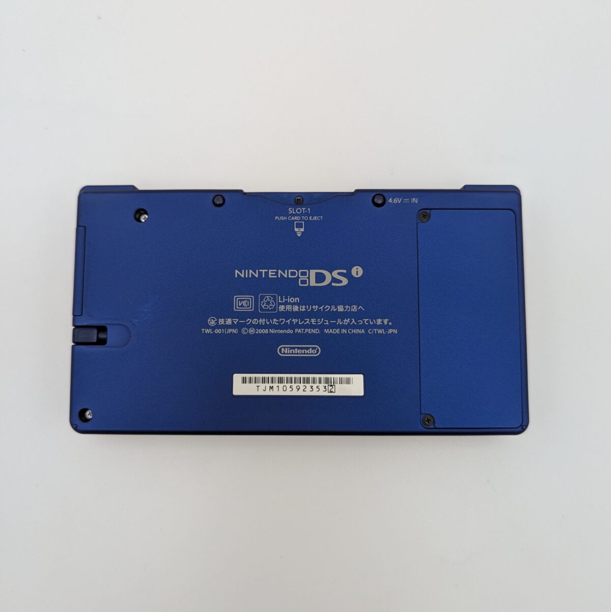 Modded Metallic Blue Nintendo DSi, Twilight Menu++, 32GB, Region Free