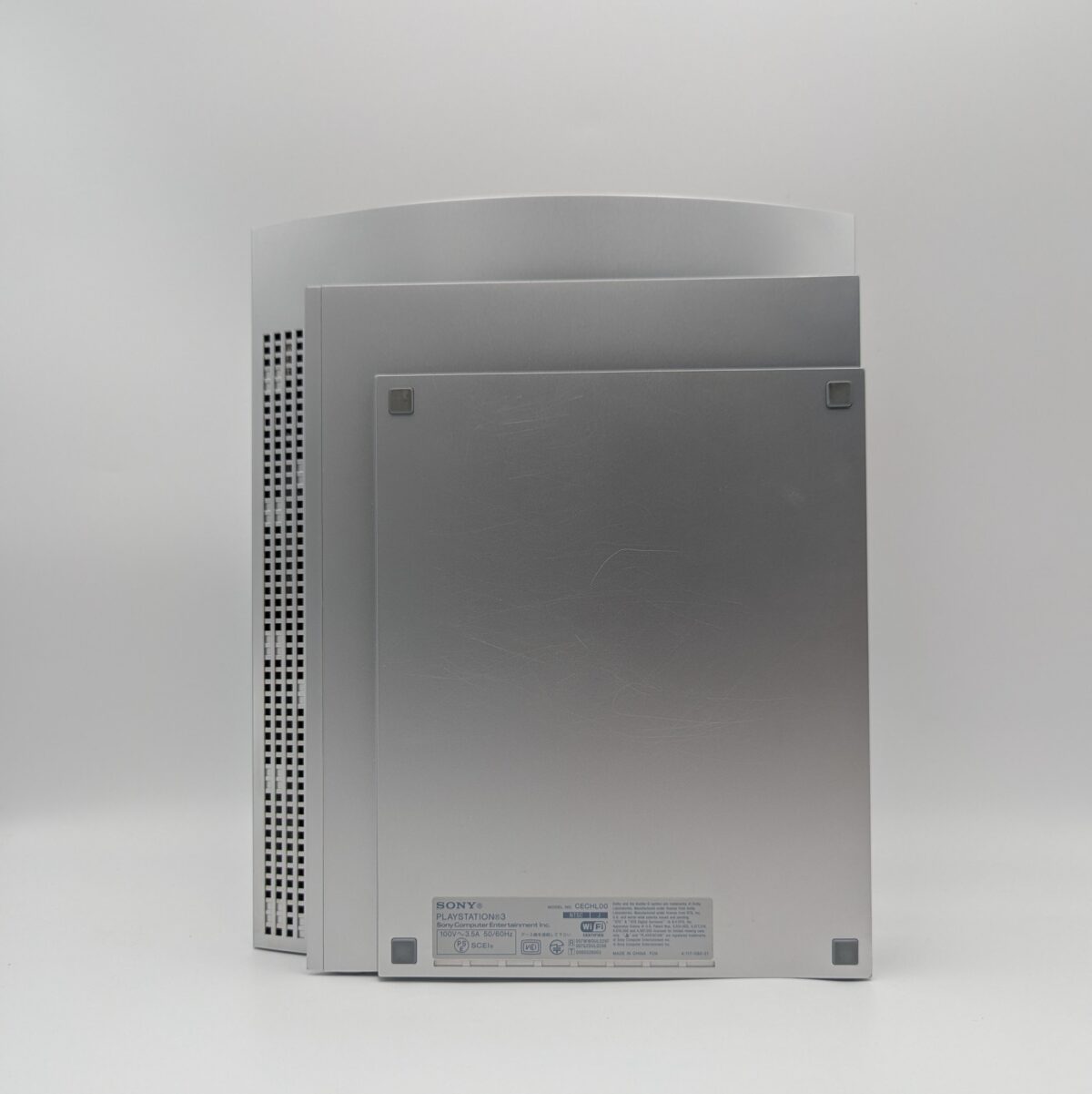 CIB Refurbished Jailbroken Satin Silver PlayStation 3 Phat, CECHL00, Evilnat CFW 4.92, 250GB HDD