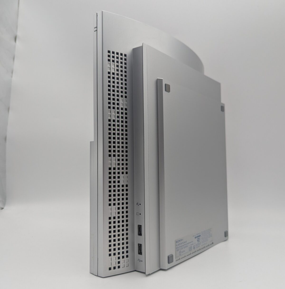 CIB Refurbished Jailbroken Satin Silver PlayStation 3 Phat, CECHL00, Evilnat CFW 4.92, 250GB HDD