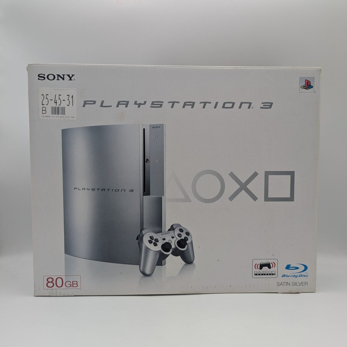 CIB Refurbished Jailbroken Satin Silver PlayStation 3 Phat, CECHL00, Evilnat CFW 4.92, 250GB HDD