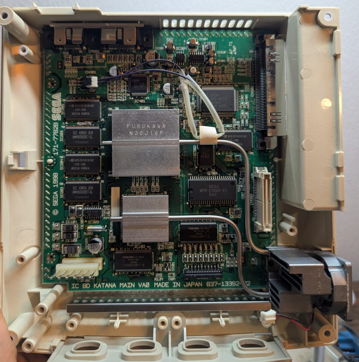Refurbished Japanese Sega Dreamcast, Custom Paintjob, Fully Recapped, VA0