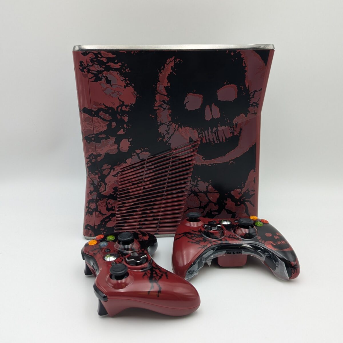 CIB Refurbished Gears of War Limited Edition Xbox 360 Slim RGH Console, Trinity, 320GB
