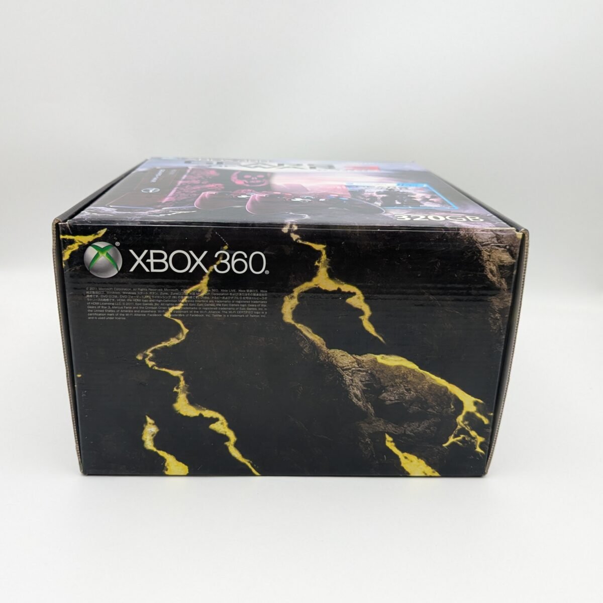 CIB Refurbished Gears of War Limited Edition Xbox 360 Slim RGH Console, Trinity, 320GB