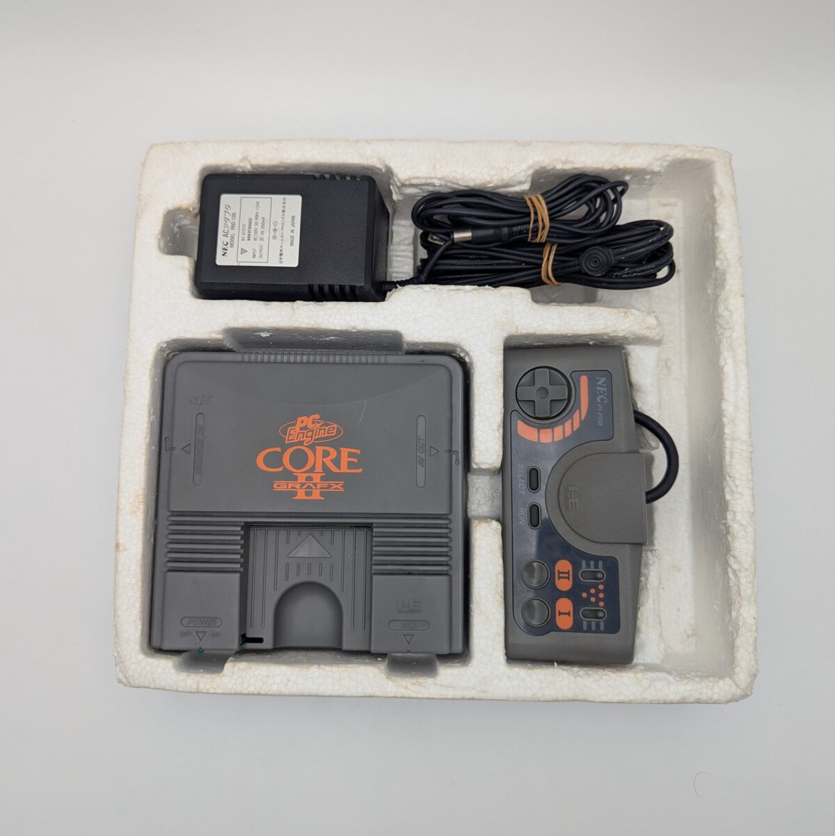 Refurbished Boxed PC Engine CoreGrafx II, Fully Recapped