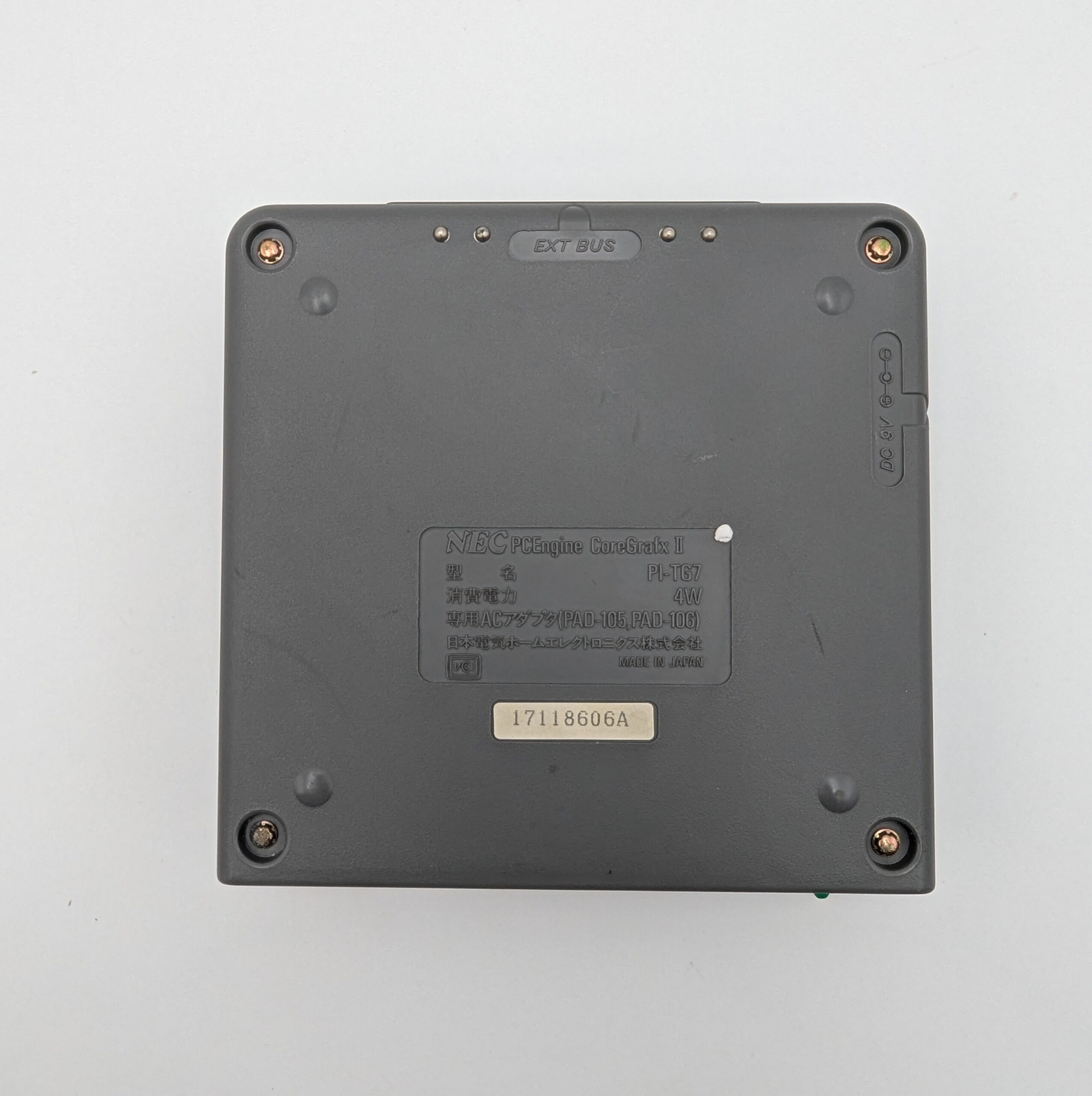 Refurbished Boxed PC Engine CoreGrafx II, Fully Recapped