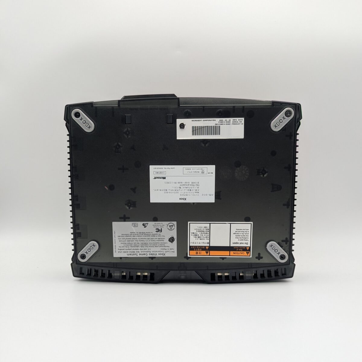 Refurbished Custom Modded Original Xbox Skeleton Black Limited Edition, 4TB