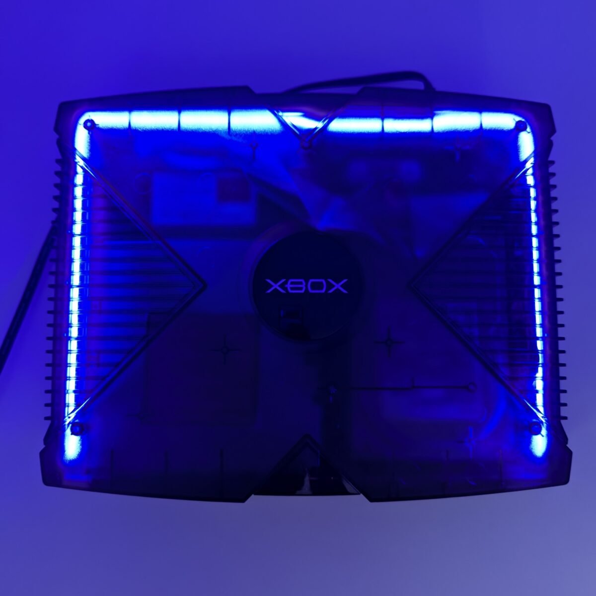 Refurbished Custom Modded Original Xbox Skeleton Black Limited Edition, 4TB