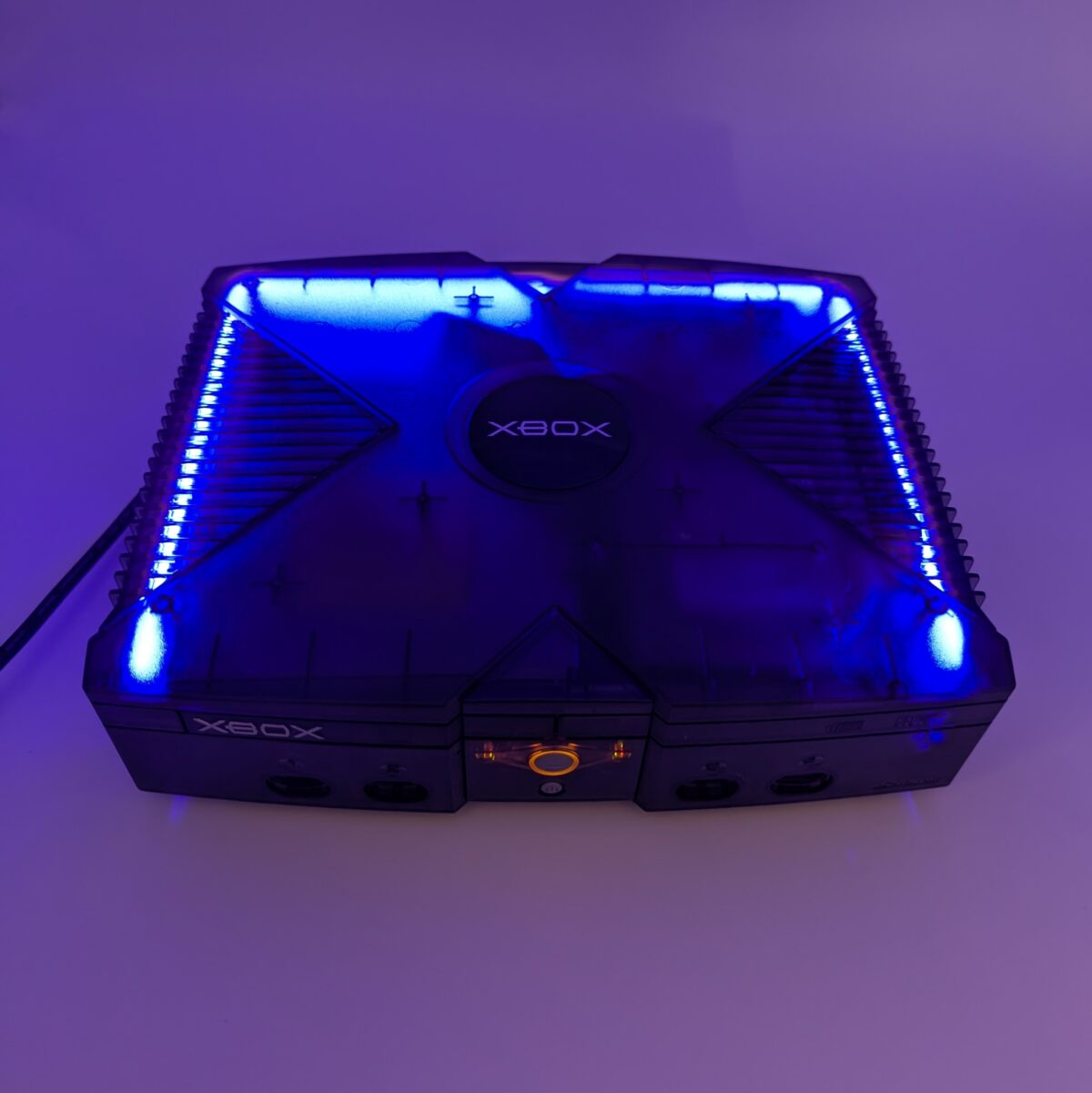 Refurbished Custom Modded Original Xbox Skeleton Black Limited Edition, 4TB
