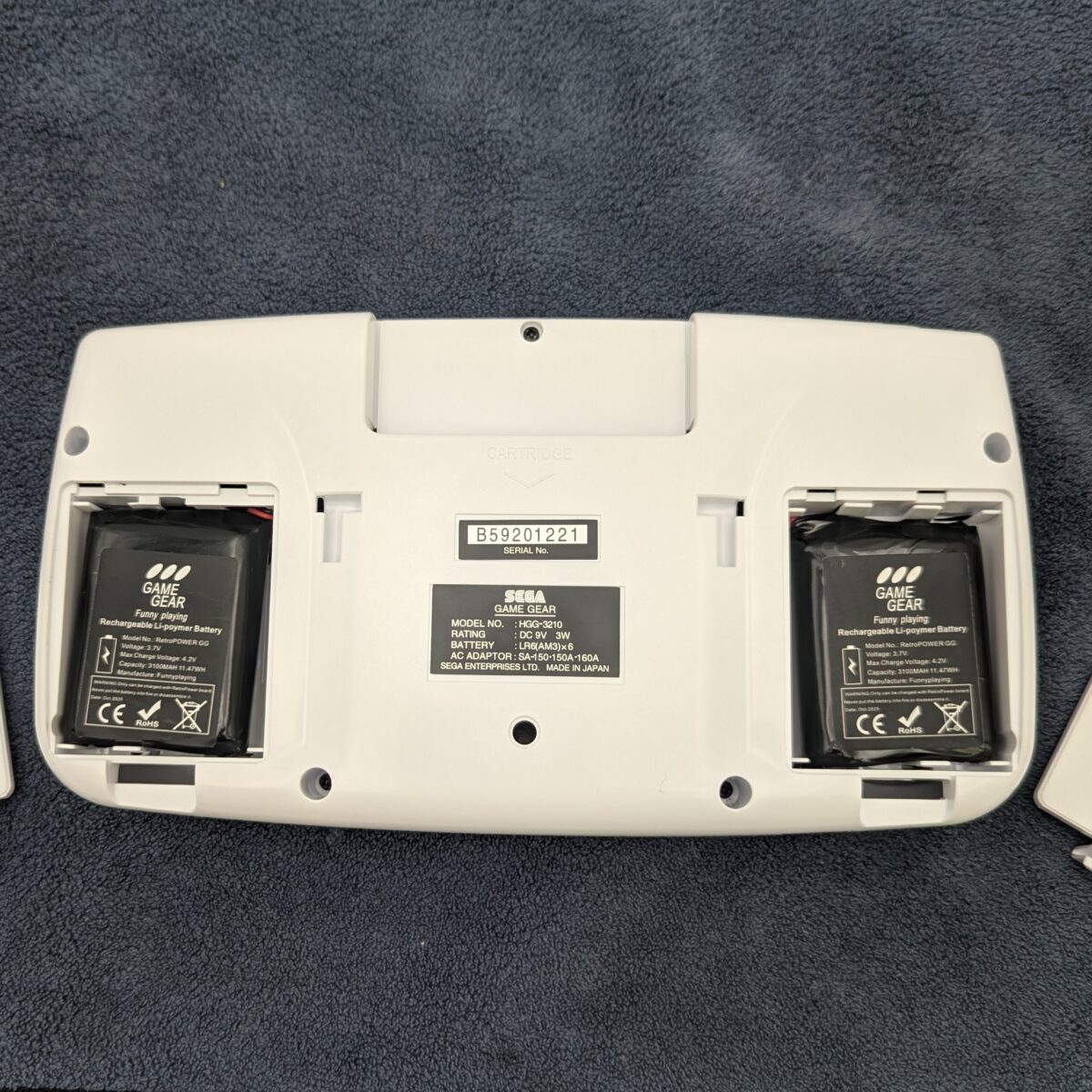 Refurbished Modded Sega Game Gear, FunnyPlaying IPS, USB-C Rechargeable