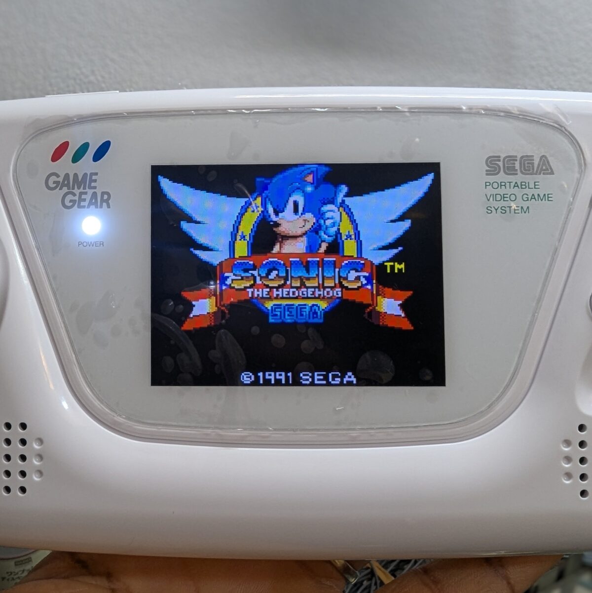 Refurbished Modded Sega Game Gear, FunnyPlaying IPS, USB-C Rechargeable