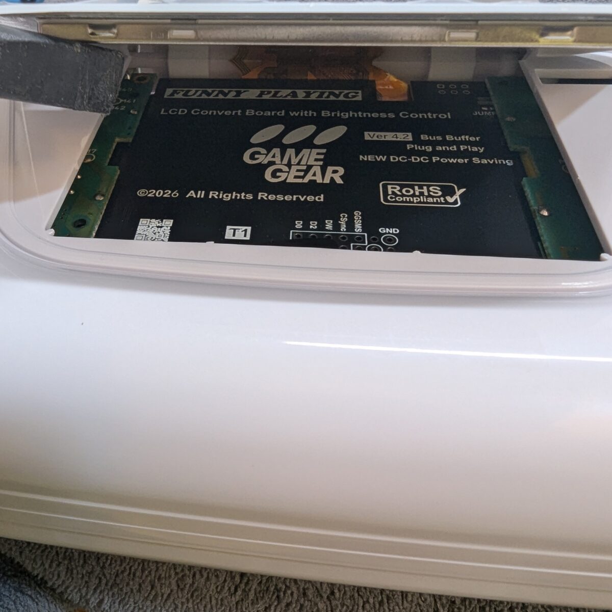 Refurbished Modded Sega Game Gear, FunnyPlaying IPS, USB-C Rechargeable