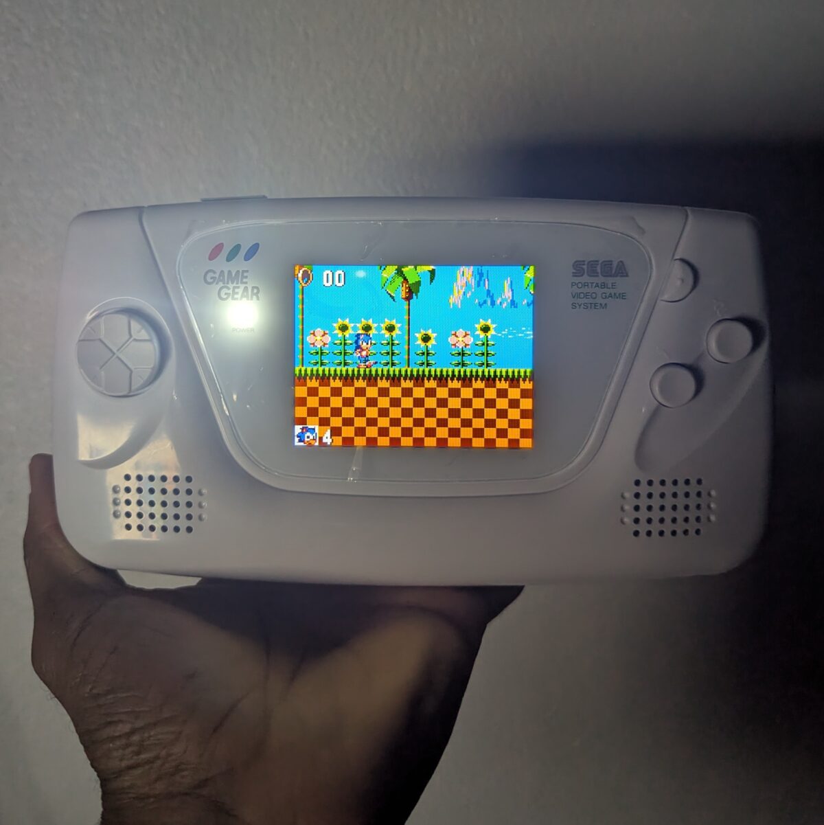 Refurbished Modded Sega Game Gear, FunnyPlaying IPS, USB-C Rechargeable