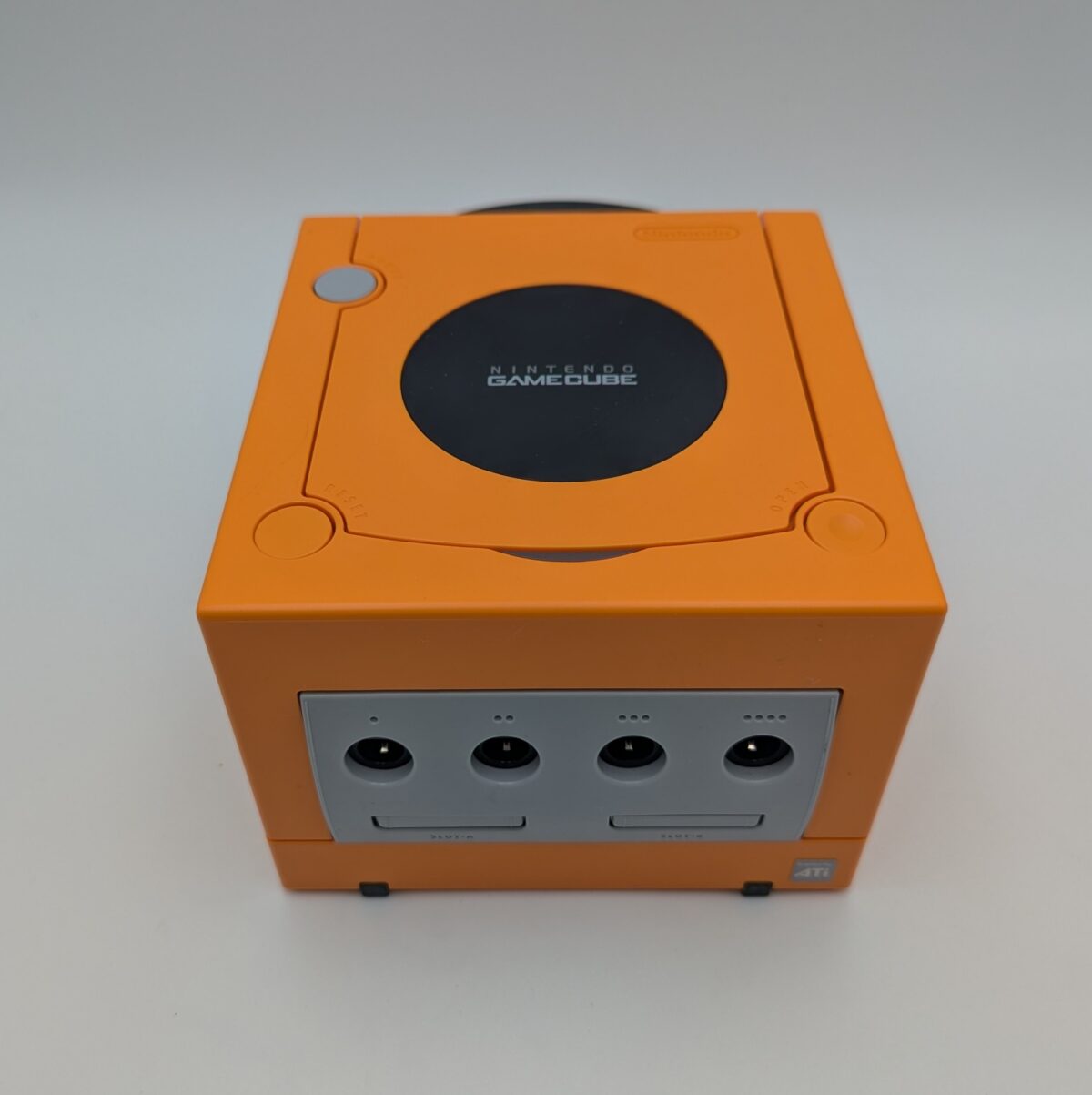 Refurbished Picoboot Modded Orange Spice GameCube, DOL-001, 64GB