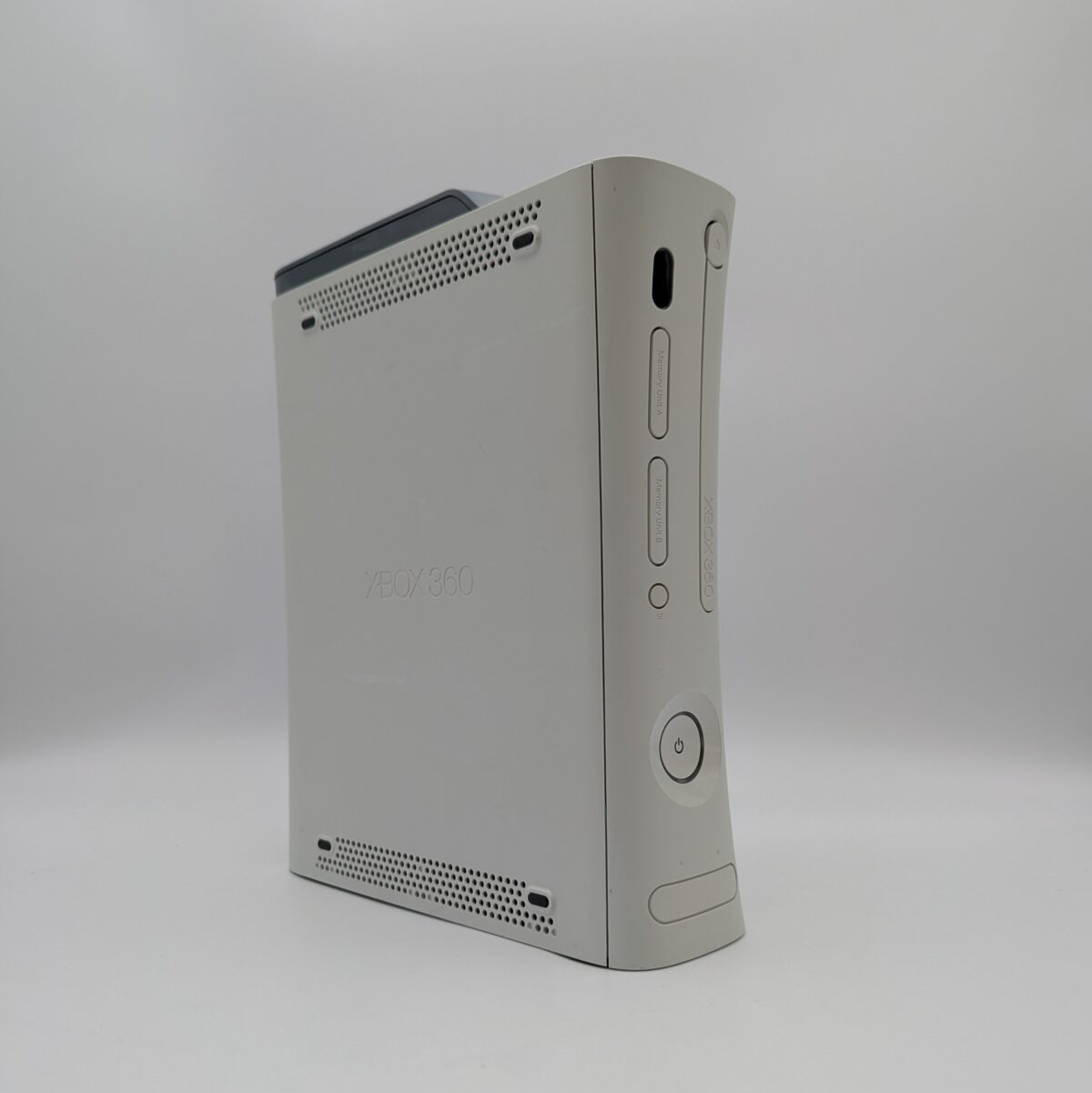 Refurbished White Xbox 360 Phat RGH Console, Jasper, 120GB HDD, Blue & Red LEDs