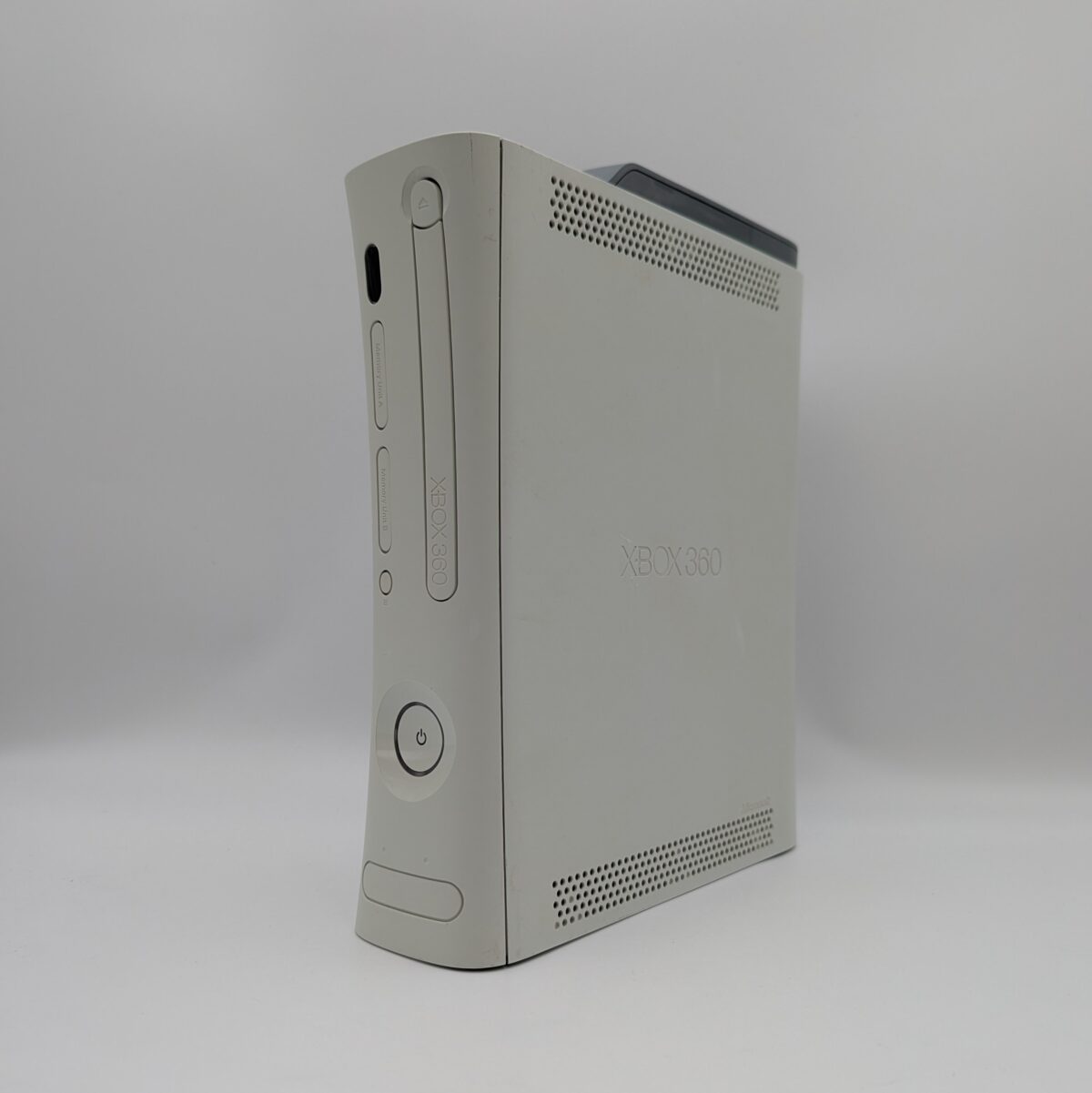 Refurbished White Xbox 360 Phat RGH Console, Jasper, 120GB HDD, Blue & Red LEDs