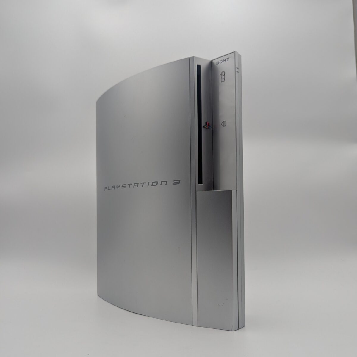 Refurbished Jailbroken PlayStation 3 Fat CECHH00, Satin Silver, Evilnat 4.93 CFW