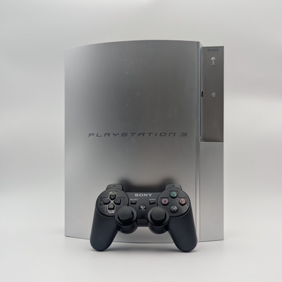 Refurbished Jailbroken PlayStation 3 Fat CECHH00, Satin Silver, Evilnat 4.93 CFW